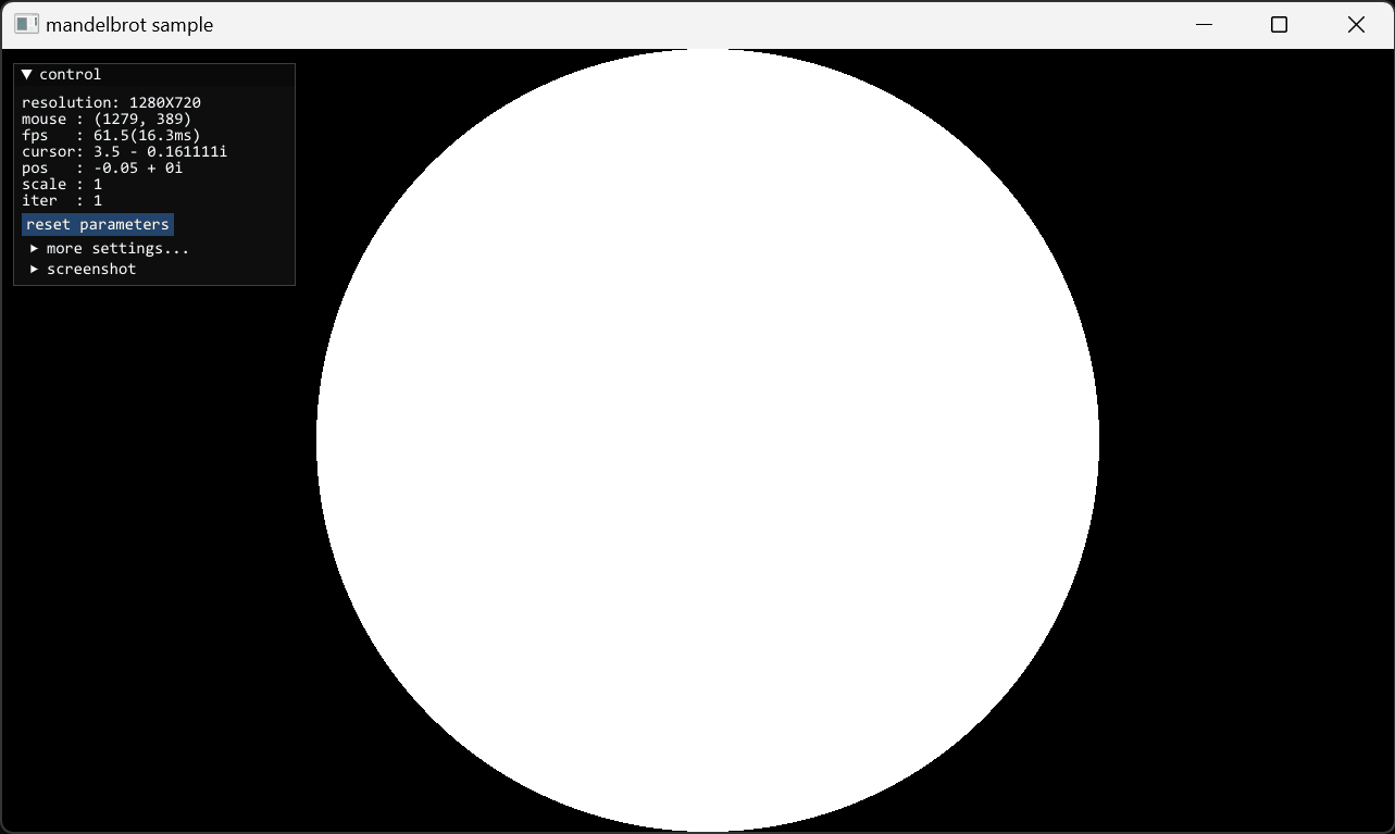 C++ 입문자를 위한 첫 실전 그래픽스: 망델브로 집합 5편 - 무효 영역 중심의 렌더링 가속 알고리즘과 GUI 개선